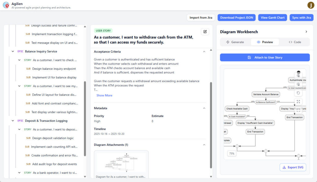Agilien: AI-Powered Jira Backlog Planner